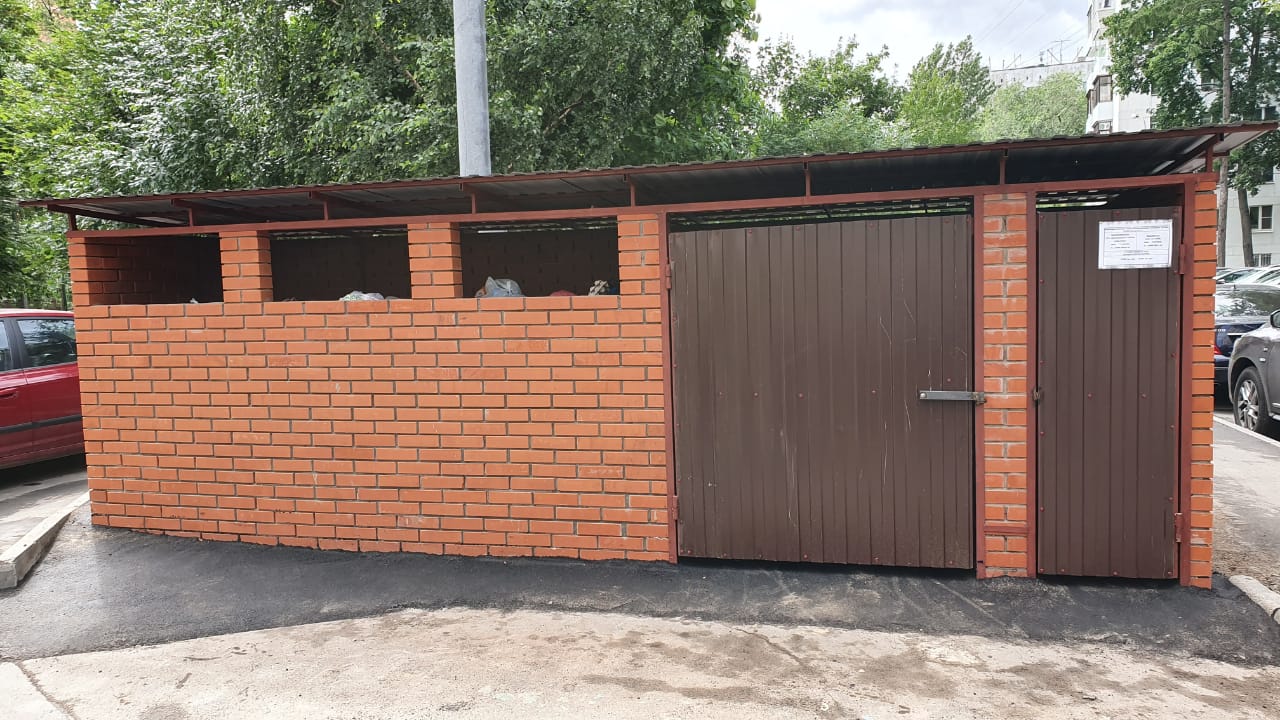 Реконструкция контейнерных площадок после